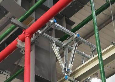 淮北该抗震支架的整体式支吊架结构协调性好